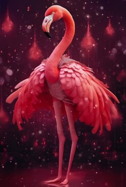 Blush Stardust Flamingo