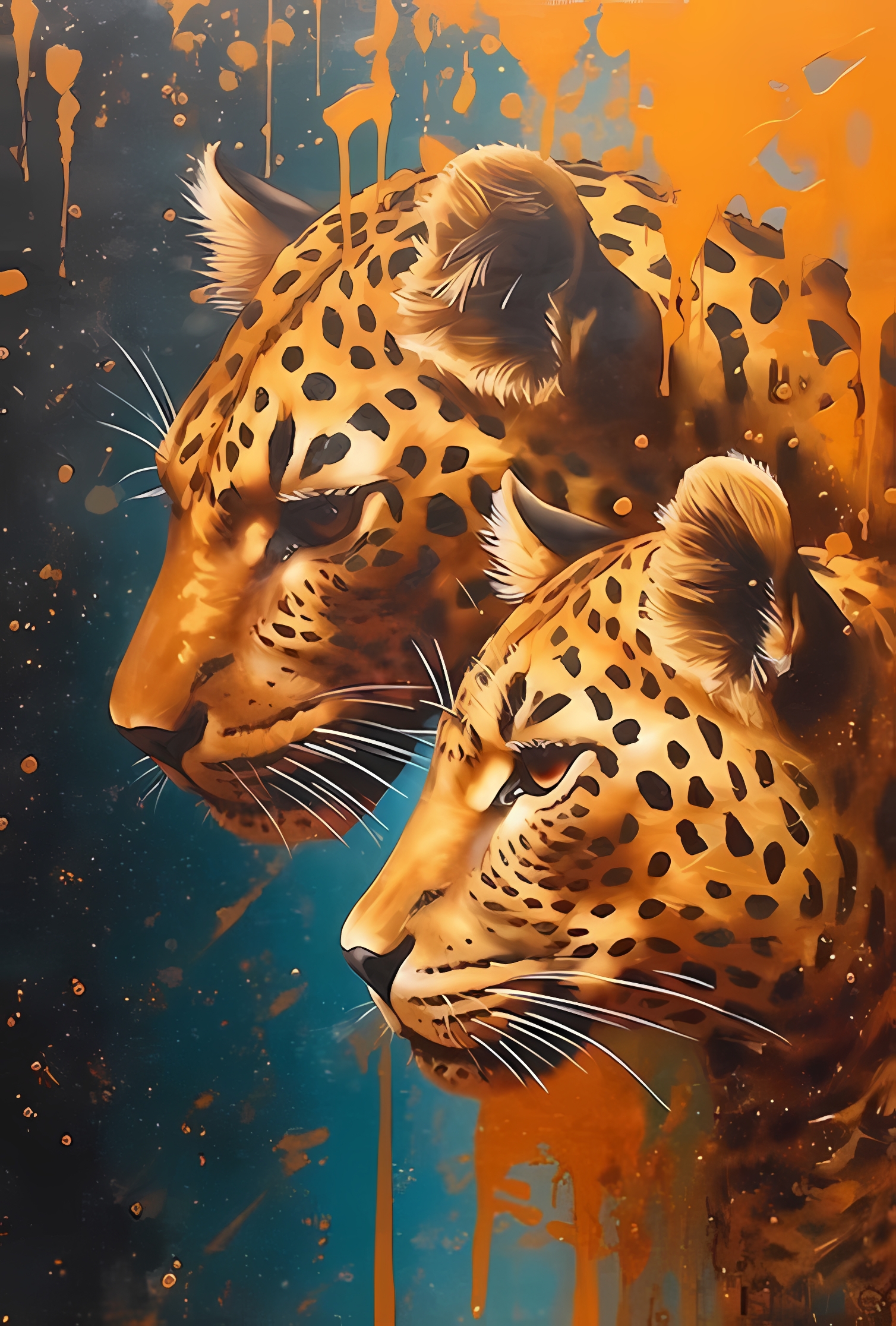 Amber Eclipse Leopards