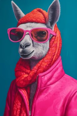 Sassy Scarf Llama