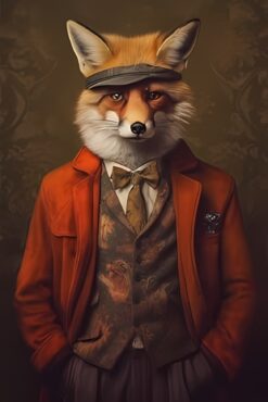 Crimson Coat Fox Gentleman