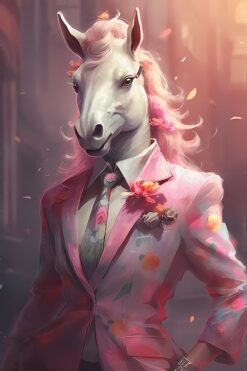 Blossom Suit Unicorn Elegance