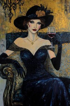 Velvet Noir Wine Night