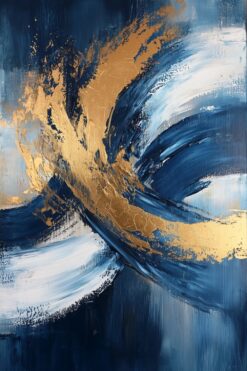 Navy & Gold Momentum