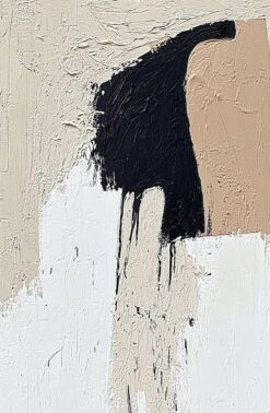 Inkfall Over Sandstone