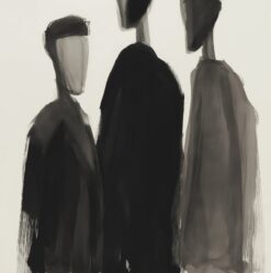 Silent Figures in Gray