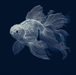 Moonlit Flow Goldfish