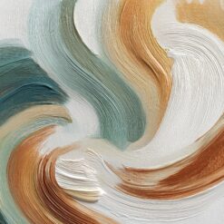 Sage and Copper Swirl