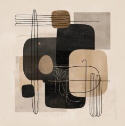 Midnight Linen Geometry