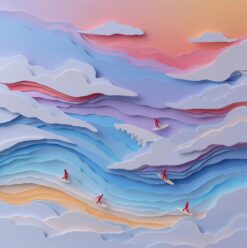 Surfing the Sky Layers