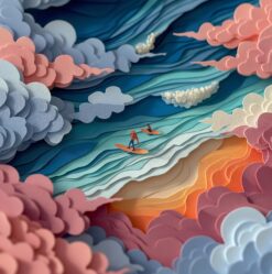 Surfing Between Soft Skies