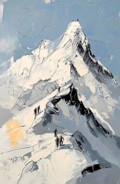 Summit Steps in Silence