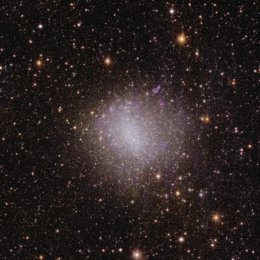 Amethyst Dwarf Galaxy Glow