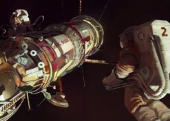 Orbital Docking Encounter