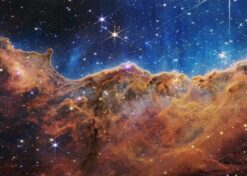 Starlit Nebula Horizon