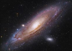 Andromeda Galaxy Glow