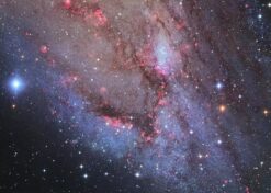 Pink Stardust Nebula Glow