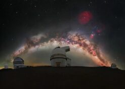 Milky Way Observatory Glow