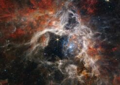 Stellar Nursery Nebula Glow