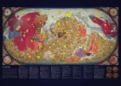 Vintage Map of Mars