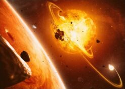 Sunfire Planet Collision