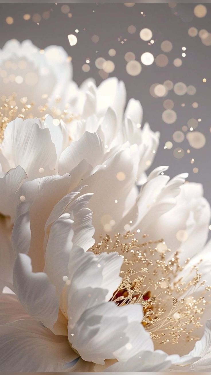 Champagne Ivory Peony Glow