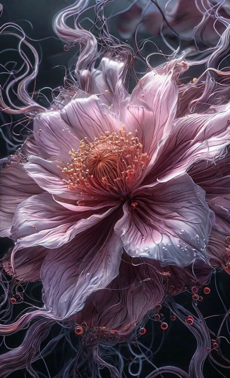 Ethereal Amethyst Blossom Glow