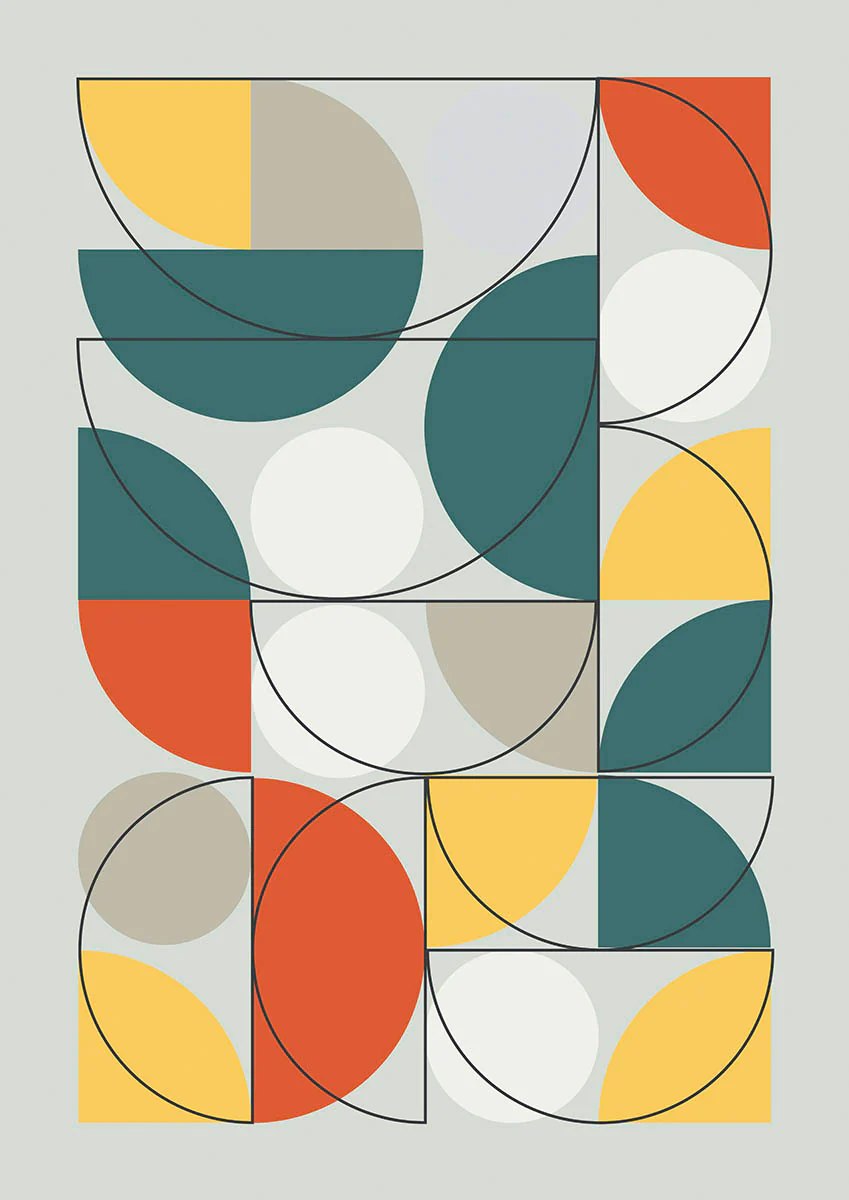 Art Bauhaus et Geometrique